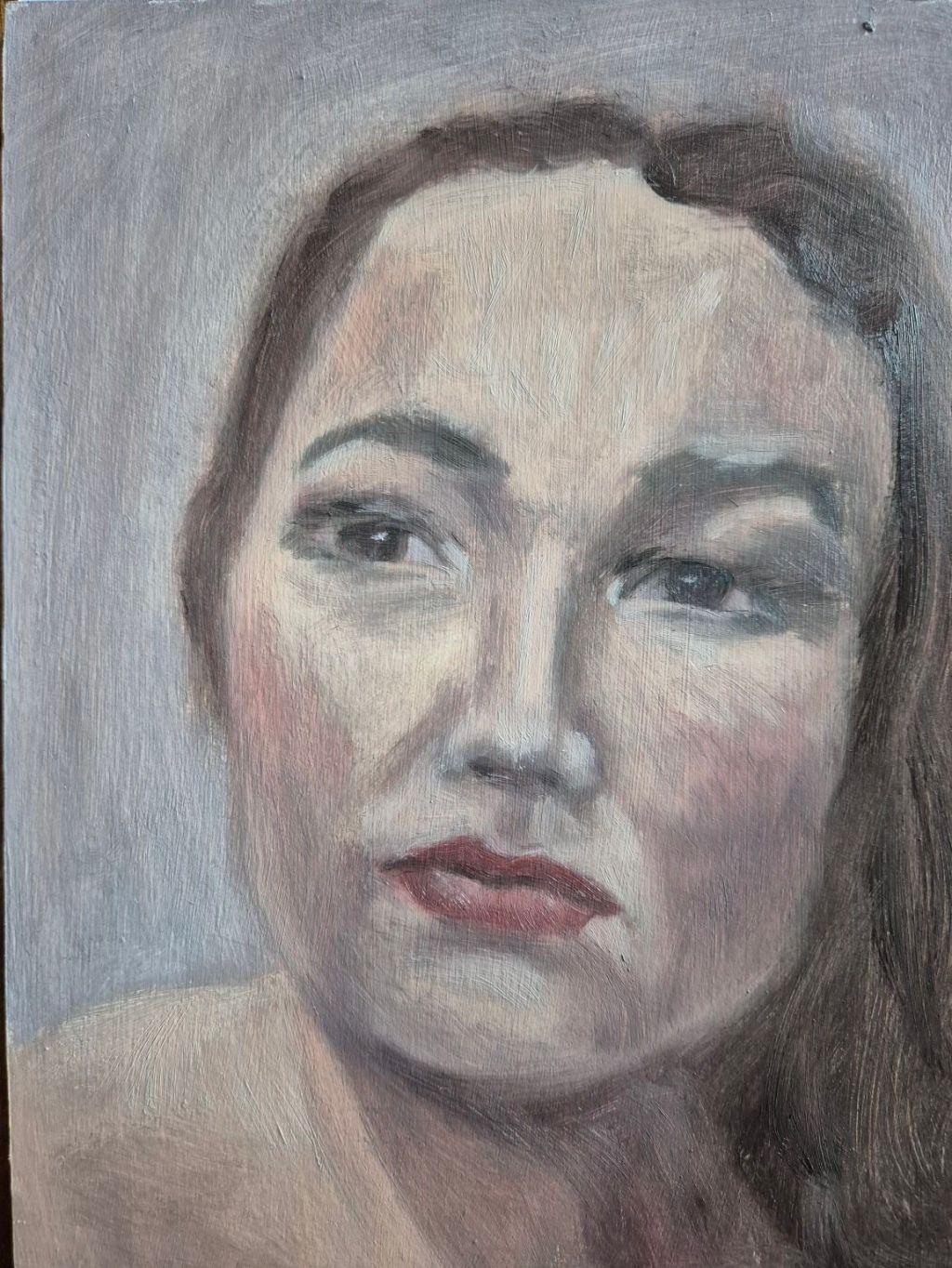 Day 16 of 100 mini oil portraits