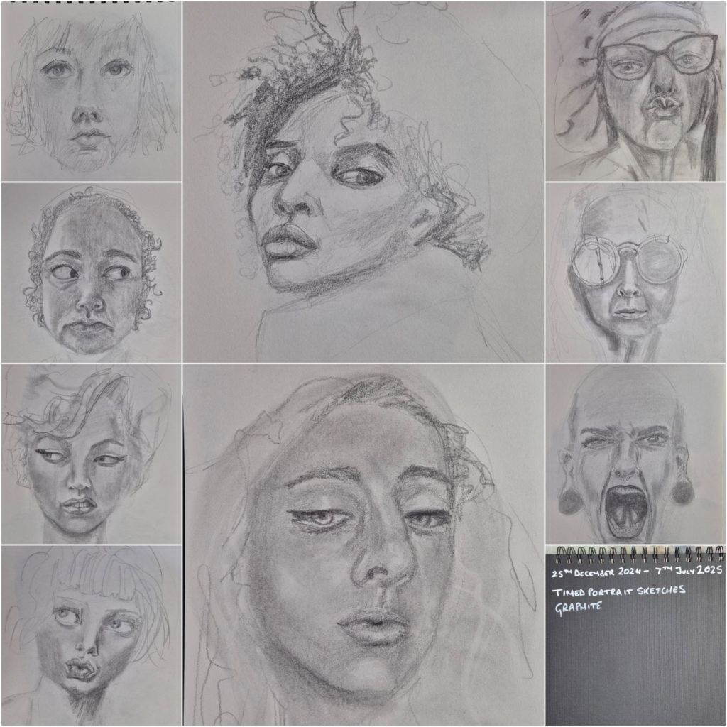 Finished a Sketchbook