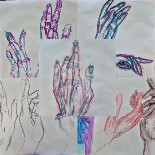 Hand In My Sketchbook