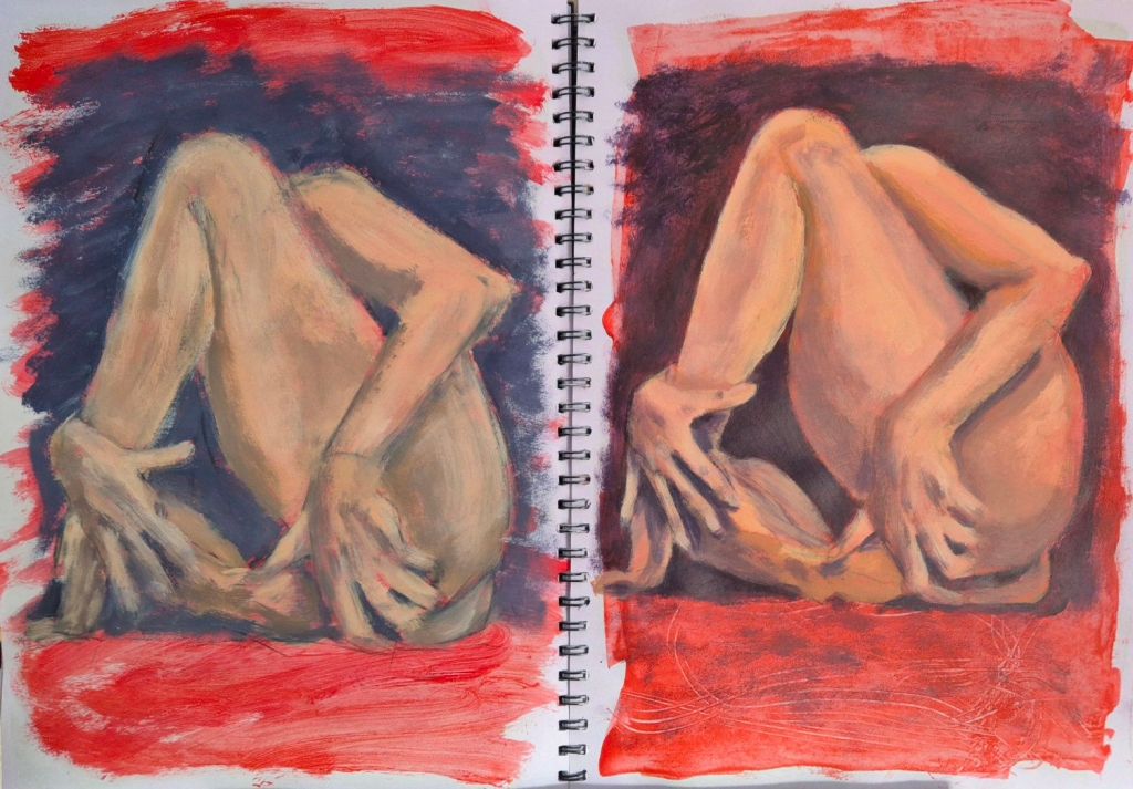 Comparison Sketchbook Spread