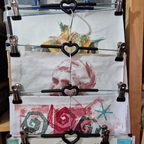 Vertical Paper Storage